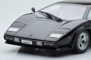 Lamborghini Countach LP5000S Melns AUTOart 1:18 74533 Metāls — attēls 9 no 10
