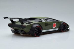Lamborghini Countach Khyzyl Saleem Huratach GT Spirit 1:18 GT809 Sveķi — attēls 2 no 6