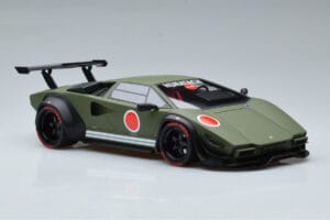 Lamborghini Countach Khyzyl Saleem Huratach GT Spirit 1:18 GT809 Sveķi — attēls 4 no 6