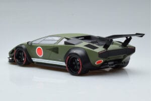Lamborghini Countach Khyzyl Saleem Huratach GT Spirit 1:18 GT809 Sveķi — attēls 5 no 6