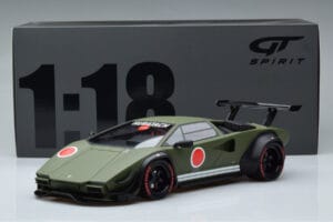 Lamborghini Countach Khyzyl Saleem Huratach GT Spirit 1:18 GT809 Sveķi — attēls 6 no 6