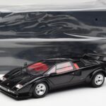 Lamborghini Countach LP 5000 Quattrovalvole Melns Kyosho 1:18 - image 8 of 8