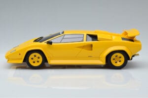 Lamborghini Countach Turbo Koenig Specials Dzeltens GT Spirit 1:18 KJ010 Sveķi — attēls 3 no 6