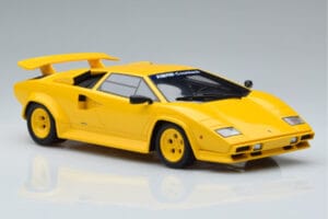 Lamborghini Countach Turbo Koenig Specials Dzeltens GT Spirit 1:18 KJ010 Sveķi — attēls 4 no 6