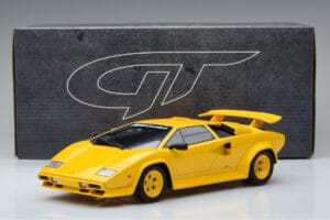 Lamborghini Countach Turbo Koenig Specials Dzeltens GT Spirit 1:18 KJ010 Sveķi — attēls 6 no 6