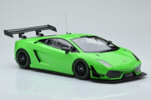 Lamborghini Gallardo LP600+ GT3 Zaļš Minichamps 1:18 151111101 Metāls — attēls 4 no 6