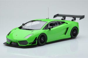 Lamborghini Gallardo LP600+ GT3 Zaļš Minichamps 1:18