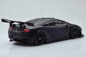 Lamborghini Gallardo LP600+ GT3 Matēts Melns Minichamps 1:18 151111100 Metāls — attēls 2 no 6