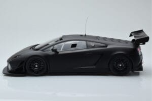 Lamborghini Gallardo LP600+ GT3 Matēts Melns Minichamps 1:18 151111100 Metāls — attēls 3 no 6