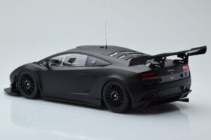 Lamborghini Gallardo LP600+ GT3 Matēts Melns Minichamps 1:18 151111100 Metāls — attēls 5 no 6