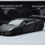 Lamborghini Gallardo LP600+ GT3 Matēts Melns Minichamps 1:18 - image 6 of 6