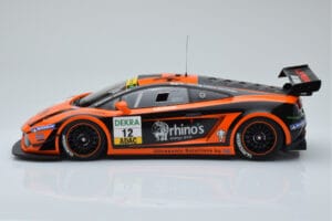 Lamborghini Gallardo LP600+ GT3 Rhinos Leipert Motorsport #12 A. Petrishin / D. Leiper ADAC GT Masters 2011 Minichamps 1:18 1 — attēls 3 no 6