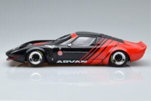 Lamborghini Miura LB Works Liberty Walk Advan GT Spirit 1:18 KJ033 Sveķi — attēls 3 no 6