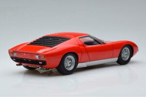 Lamborghini Miura SV Sarkans AUTOart 1:18 74543 Metāls — attēls 3 no 8