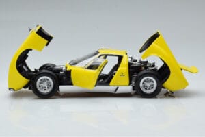 Lamborghini Miura SV Dzeltens Kyosho 1:18 08317Y Metāls — attēls 4 no 11