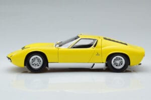 Lamborghini Miura SV Dzeltens Kyosho 1:18 08317Y Metāls — attēls 5 no 11