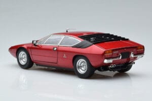 Lamborghini Urraco P250 Sarkans Kyosho 1:18 08446R Metāls — attēls 7 no 10