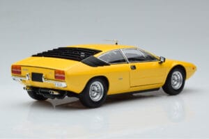 Lamborghini Urraco Dzeltens Kyosho 1:18 08446GY Metāls — attēls 3 no 10