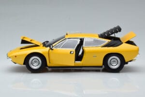 Lamborghini Urraco Dzeltens Kyosho 1:18 08446GY Metāls — attēls 4 no 10