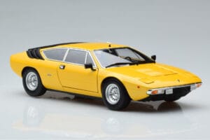 Lamborghini Urraco Dzeltens Kyosho 1:18 08446GY Metāls — attēls 6 no 10