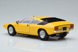 Lamborghini Urraco Dzeltens Kyosho 1:18 08446GY Metāls — attēls 7 no 10