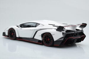 Lamborghini Veneno Balts AUTOart 1:18 74507 Metāls — attēls 7 no 8