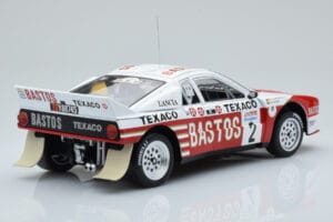 Lancia 037 Bastos #2 P. Snijers / D. Colebunders Rally Ypres 1985 IXO 1:18 18RMC136 Metāls — attēls 2 no 6