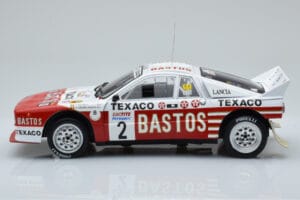 Lancia 037 Bastos #2 P. Snijers / D. Colebunders Rally Ypres 1985 IXO 1:18 18RMC136 Metāls — attēls 3 no 6