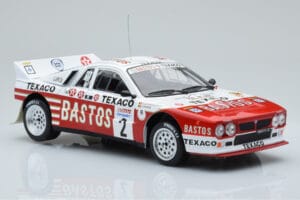 Lancia 037 Bastos #2 P. Snijers / D. Colebunders Rally Ypres 1985 IXO 1:18 18RMC136 Metāls — attēls 4 no 6