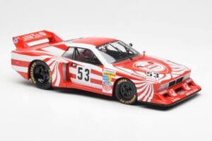 Lancia Beta Montecarlo Gr.5 #53 R. Patrese / E. Cheever 6 Hours of Silverstone 1980 MCG 1:18 MCG18814R Metāls — attēls 4 no 6