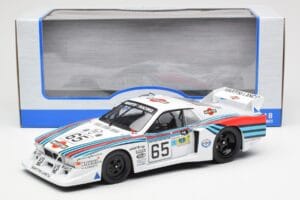 Lancia Beta Montecarlo Gr.5 #65 24 Hours of Le Mans 1981 MCG 1:18 MCG18812R Metāls — attēls 6 no 6