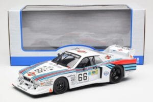 Lancia Beta Montecarlo Gr.5 #66 24 Hours of Le Mans 1981 MCG 1:18 MCG18813R Metāls — attēls 6 no 6