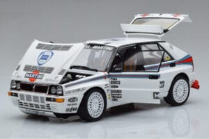 Lancia Delta HF Integrale Evoluzione Test Car Kyosho 1:18 08348G Metāls — attēls 2 no 9