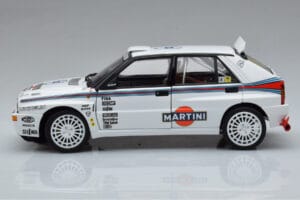 Lancia Delta HF Integrale Evoluzione Test Car Kyosho 1:18 08348G Metāls — attēls 4 no 9