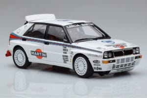 Lancia Delta HF Integrale Evoluzione Test Car Kyosho 1:18 08348G Metāls — attēls 5 no 9