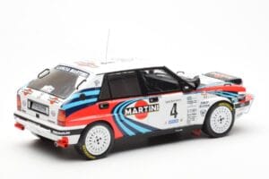 Lancia Delta Integrale 16V #4 A. Fiorio Rally Safari 1990 IXO 1:18 18RMC139B Metāls — attēls 2 no 6