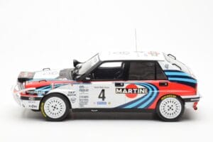 Lancia Delta Integrale 16V #4 A. Fiorio Rally Safari 1990 IXO 1:18 18RMC139B Metāls — attēls 3 no 6