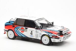 Lancia Delta Integrale 16V #4 A. Fiorio Rally Safari 1990 IXO 1:18 18RMC139B Metāls — attēls 4 no 6