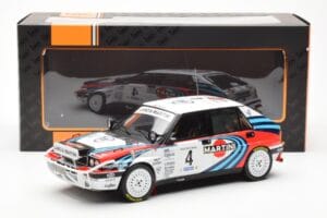 Lancia Delta Integrale 16V #4 A. Fiorio Rally Safari 1990 IXO 1:18 18RMC139B Metāls — attēls 6 no 6