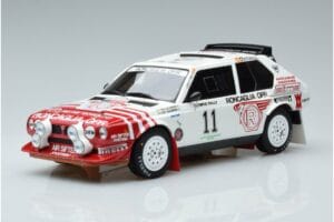 Lancia Delta S4 Group B #3 M. Alen / I. Kivimäki Olympus Rally 1986 Otto 1:18 OT976 Metāls