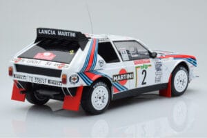 Lancia Delta S4 #2 M. Alen / I. Kivimaki Rally San Remo 1986 IXO 1:18 18RMC130A Metāls — attēls 2 no 6