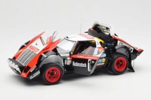 Lancia Stratos HF #1 Hunsruck Rally 1978 Kyosho 1:18 08130D Metāls — attēls 2 no 8