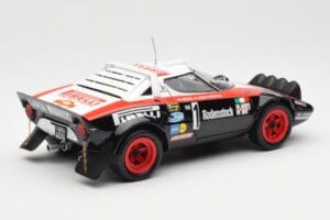 Lancia Stratos HF #1 Hunsruck Rally 1978 Kyosho 1:18 08130D Metāls — attēls 3 no 8