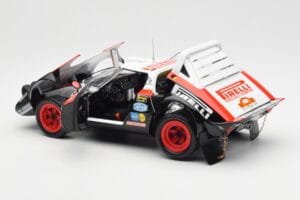 Lancia Stratos HF #1 Hunsruck Rally 1978 Kyosho 1:18 08130D Metāls — attēls 5 no 8