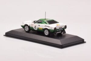 Lancia Stratos Alitalia #4 B. Waldegaard / H. Thorzelius Winner Rally Sweden 1975 Minichamps 1:43 430751204 Metāls — attēls 3 no 4