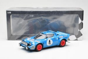 Lancia Stratos #4 B. Darniche / A. Mahe Winners Rally Monte Carlo 1979 Minichamps 1:18 155791704 Metāls — attēls 6 no 6