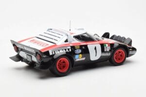 Lancia Stratos HF #1 Lancia Pirelli W. Rohrl / C. Geistdorfer Winners Dynabit Saarland Rallye 1978 Minichamps 1:18 155781701  — attēls 2 no 6