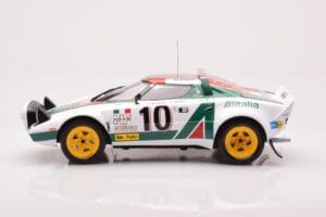 Lancia Stratos HF #10 S. Munari / S. Maiga Rally Monte Carlo 1976 IXO 1:18 18RMC162A Metāls — attēls 3 no 6