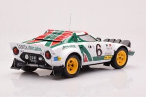 Lancia Stratos HF #6 B. Waldegård / H. Thorszelius Rally Monte Carlo 1976 IXO 1:18 18RMC162B Metāls — attēls 2 no 6