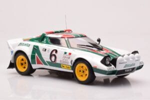 Lancia Stratos HF #6 B. Waldegård / H. Thorszelius Rally Monte Carlo 1976 IXO 1:18 18RMC162B Metāls — attēls 4 no 6